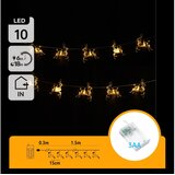 Aigostar LED lanac 10xLED/3xAA 1,5m topla bela sa jelenima | Eponuda.com