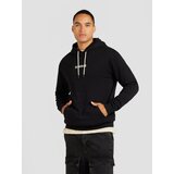 Dc Shoes Majica 'BASELINE' črna / volneno bela | Shoptok.si