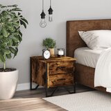  Noćni ormarići 2 kom boja hrasta 40x41x40 cm konstruirano drvo | shoptok.hr