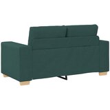 SOFA 2 kom. Tamnozelena Platnasta tkanina Slike