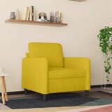  Fotelja žuta 60 cm baršunasta | shoptok.hr