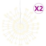  Božićna svjetla zvjezdani prasak 140 LED 2 k topla bijela 17 cm | shoptok.hr