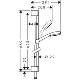 Hansgrohe Crometta 100 VARIO SET ŠIPKA, RUČICA I crevo TUŠA 26651400 | Eponuda.com
