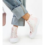 Gemre Pink high canvas sneakers Raissa | Shoptok.si