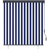  Vanjska roleta 140 x 250 cm plavo-bijela - Plava i bijela 140 x 250 cm | shoptok.hr