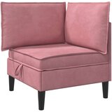 Set namještaja za dnevni boravak 5 pcs Ružičasta Baršun | shoptok.hr