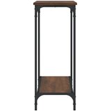  Konzolni stol boja hrasta 101x30,5x75 cm konstruirano drvo | shoptok.hr