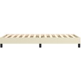  Okvir za krevet s oprugom krem 90x190 cm od umjetne kože | Eponuda.ba