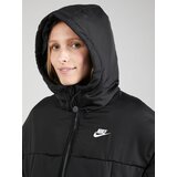 Nike Zimski plašč črna / bela | Shoptok.si