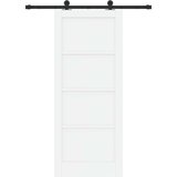  Klizna vrata ORKDAL Bijela 83 x 202 cm Masivna borovina | shoptok.hr