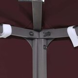  Pokrov za sjenicu s 2 razine 310 g/m² 4 x 3 m bordo | shoptok.hr