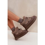 Big Star Womens Snow Boots On Platform With Faux Fur | Shoptok.si