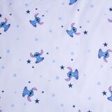 Jerry Fabrics Plava pamučna dječja posteljina za dječji krevetić 100x135 cm Lilo & Stitch "Clouds" – | shoptok.hr