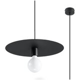 Nice Lamps Črna viseča svetilka &oslash; 40 cm Livago &ndash; cene