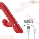 Intense Vibrator Rabbit Lele Rotating & Oscillating Red | Shoptok.si