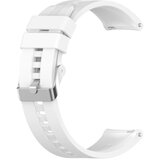  Silikonski remen za pametni sat "classic" bijeli 20mm Cijene