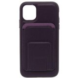  Maska za telefon LEATHER MAGSAFE WALLET za Iphone 11, Ljubičasta | Eponuda.com