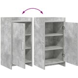  Kreveta Betonska siva 40 x 36 x 80 cm Konstruirano drvo | shoptok.hr