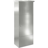 Sandučić za pakete Crna 44,5 x 29 x 110,5 cm Cinkani čelik | shoptok.hr
