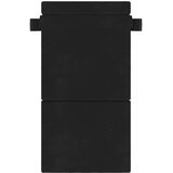 SK foldajući kauč na krevet Crna 190 x 70 x 15 cm Baršun - Crna 190 x 70 x 15 cm Baršun | shoptok.hr