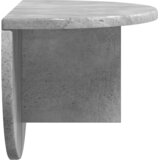  Polica na zidu Betonski sivi 48 x 24 x 24 cm Konstruirano drvo | shoptok.hr