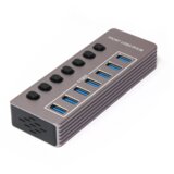  7 Port USB 3.0 HUB H317 sivi | ePonuda.com