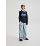 Reserved Baggy traperice - plava | shoptok.hr