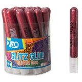  Glitz glue, lepak sa šljokicama, crvena, 10ml ( 131182 ) Cene