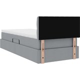  Krevet s madracem i skladištem Svijetlo siva 90 x 200 cm - Svjetlosiva 90 x 200 cm Dizajn s jastučićima | shoptok.hr