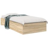  Postelja Sonoma Hrast 90x190 cm Inženirski Les | Shoptok.si