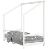  Okvir za dječji krevet bijeli 80 x 160 cm od masivne borovine | Eponuda.com
