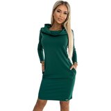 Numoco Warm dress with a large turtleneck and pockets Cijene