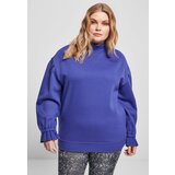 Urban Classics Women's turtleneck Crew blue-purple Cene