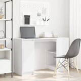 vidaXL Stol Bijeli 120x42x76 cm Konstruirano drvo Cijene
