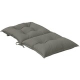  Jastuci za stolice 6 kom prošarano tamnosiva 120x50x7cm tkanina | Eponuda.com