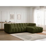Bobochic Paris Zelena kutna garnitura (s desnim kutom/s ležaljkom) Talia – | shoptok.hr