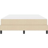 Box spring krevet s madracem Krema 140 x 190 cm tkanina | shoptok.hr