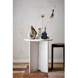 Bloomingville Marmorna okrogla stranska mizica ø 46 cm Jasmia – | Shoptok.si