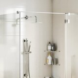 vidaXL Tuš glava nerjaveče jeklo 304 20x20 cm kvadratna | Shoptok.si