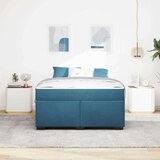  Okvir za krevet Tamno plava 160 x 200 cm Baršun | shoptok.hr