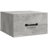 Maison Chic Stenska Nočna omarica - Nočna miza betonsko siva 35x35x20 cm, (21687815) Cene