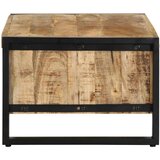 vidaXL Kava miza 90x50x36 cm Masivni neobdelan les Mango | Shoptok.si