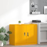 Ormarić za pohranu Žuta 90 x 40 x 70 cm Čelik | shoptok.hr