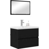 vidaXL Komplet pohištva za kopalnico 3 pcs artisan hrast | Shoptok.si