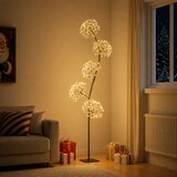  LED božićno drvce u obliku slova S 2 kom. Bijela | shoptok.hr