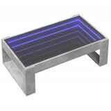  Stolić s beskonačnim LED siva boja betona 90x53x30 cm | Eponuda.com