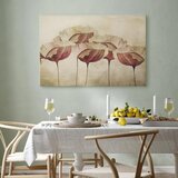  Slika - Flowers in Beige (1 Part) Wide 30x20 | shoptok.hr
