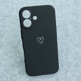  Maska za iPhone 16 Golden Heartbeat crna | ePonuda.com