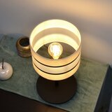 LED stona lampa HELEN 1xE27/15W/230V krem/crna/zlatna | Eponuda.com