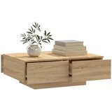 vidaXL Klubska mizica sonoma hrast 90x60x31 cm iverna plošča, (20712663) | Shoptok.si
